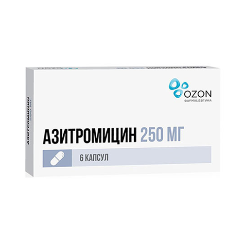 아지트로마이신 250mg x 6정 (항생제)